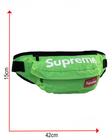 Сумка-бананка Supreme (Зеленая)