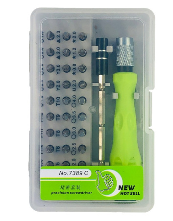 Отвертка с набором бит для приставок (Playstation/ Xbox) A012