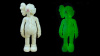 Фигурка KAWS Dissected Companion (фосфорный) – 37 см
