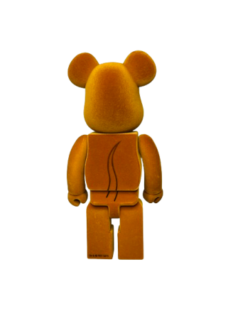 Bearbrick Том і Джеррі: Джеррі Флокі (Оксамитовий) 400% (28см)