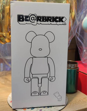 Bearbrick Белый Глянцевый 400% (28см)