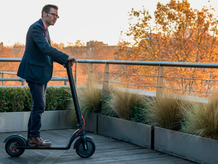 Німецький Електро-самокат Bremer модель HX X7 (6.4Ah) черный