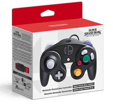 Контроллер Nintendo GameCube в стиле Super Smash Bros. Ultimate