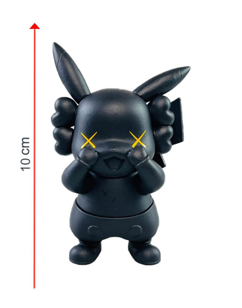 Фигурка Kaws Pikachu Черный (10 см) Фигурка Kaws Pikachu Черный (10 см)