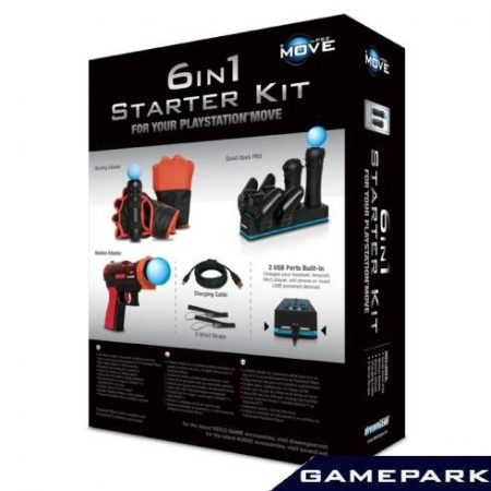 Набор аксессуаров PS Move 6in1 Starter Kit