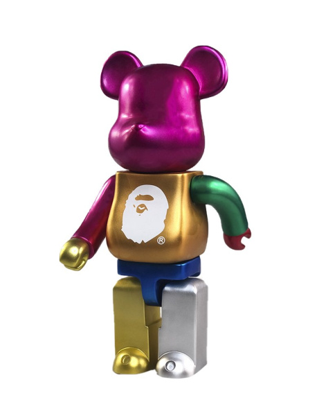 Bearbrick Multi Color Foil Xxv 400% (28 См)