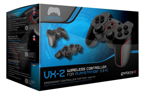 Геймпад беспроводной Gioteck Wireless Controller VX-2 (PS3)