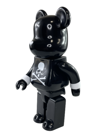 Bearbrick x Mastermind Japan Black 400% (28 cм)