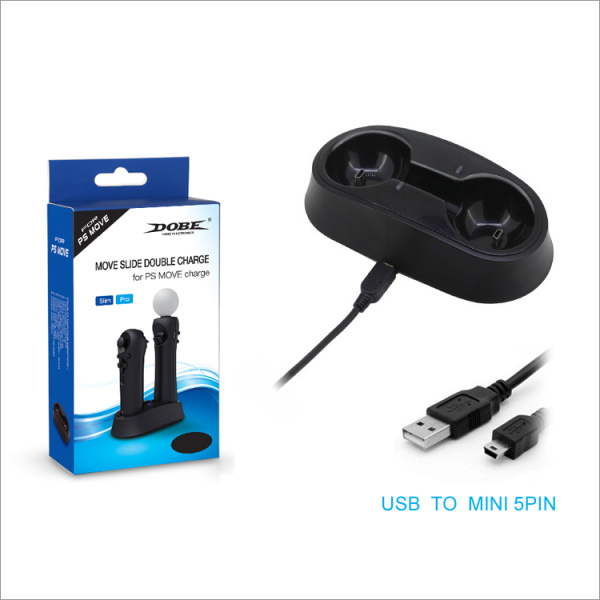Подвійний зарядний пристрій для PS Move PS4 / PS3 DOBE TP3-382