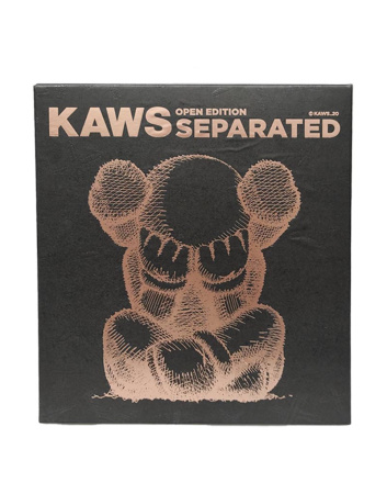 KAWS Separated Black Вінілова фігурка (21см)