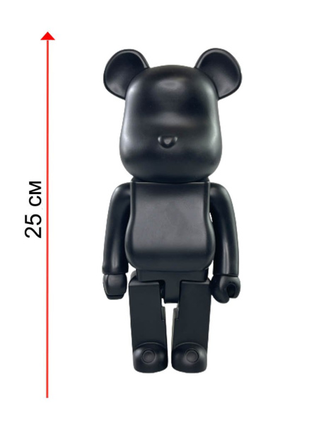 Bearbrick Черный 400% (25см)