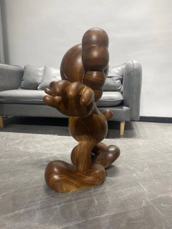 Kaws Balance Boy Деревянная Фигурка - 70см
