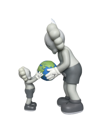 KAWS THE PROMISE Вінілова фігурка Сіра (34см)
