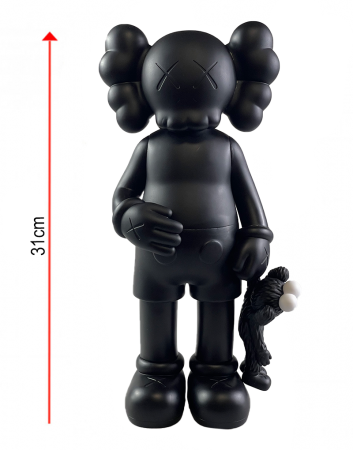 Kaws Share Companion BFF Фигурка (черный/черный) - 31 см