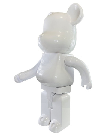 Bearbrick Белый Глянцевый ABS 1000% (70см)