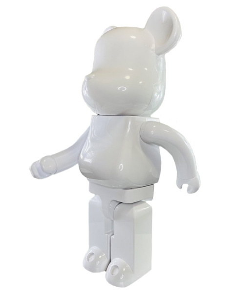 Bearbrick Белый Глянцевый ABS 1000% (70см)