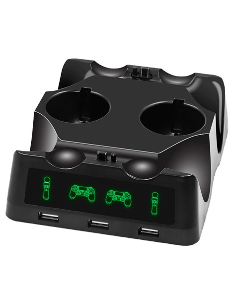 Зарядная станция для джойстиков PS4/MOVE HBP-118