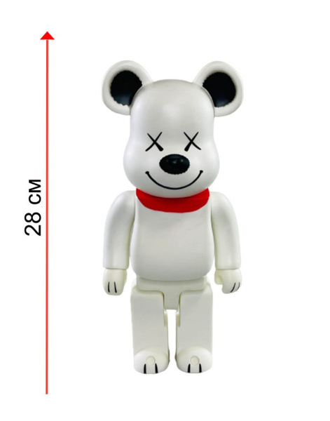 Bearbrick Белый Медведь XX 400% (28см)
