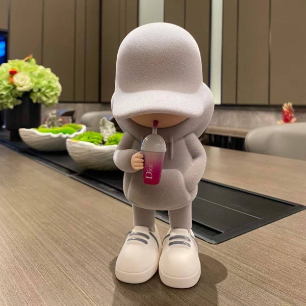 Фігурка leo & Steph 4 Kid Cup Sculpture Gray сірий (25 см)