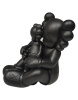 KAWS Holiday Mountain Changbai Вінілова фігурка Чорна (22см)
