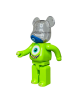 Bearbrick Disney Pixar Monsters Mike 400% (28см)
