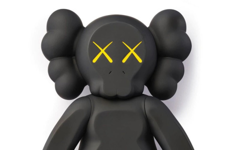 Фигурка Kaws Companion 2020 (Черный) 43 см