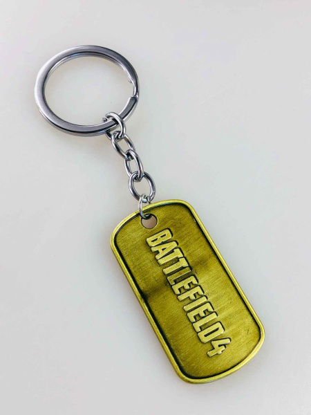 Брелок Battlefield 4 Dog Tag (армійський жетон), колір на вибір