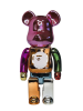 Bearbrick A Bathing Ape 25th Anniversary 400% (28см)