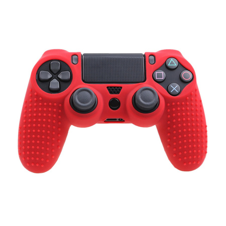 Захисний чохол PS4 / Slim / Pro протиковзка з частинками кольори