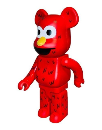 Bearbrick x Sesame Street Elmo Улица Сезам Элмо 1000% (70см)
