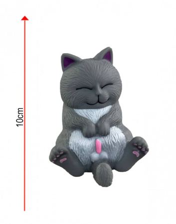 Фигурка Котик Сидячий 10 см N3