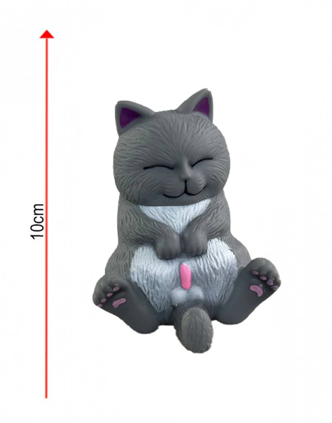 Фигурка Котик Сидячий 10 см N3