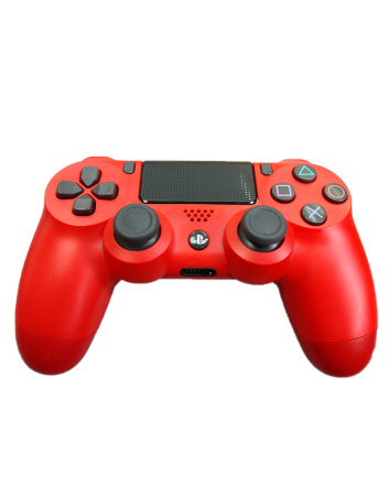 Джойстик Dualshok 4 V2 оригинал Б/У PS4 Красный