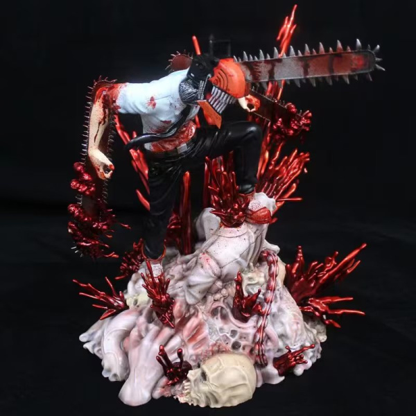 Фігурка Chainsaw Man Scale PVC Figure. Людина-бензопила (29см)