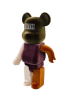 Bearbrick x Kith коричневый 400% (28 см)
