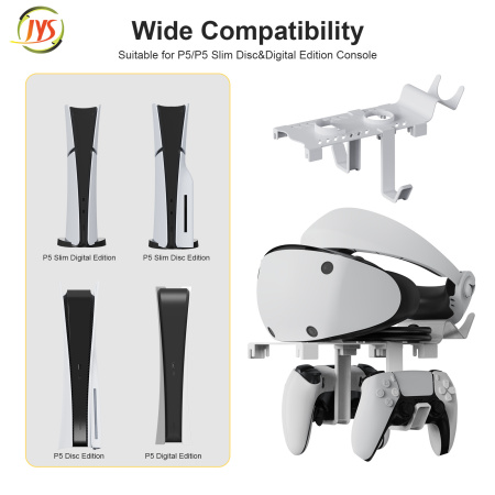 PS5 Slim кронштейн для зберігання Vr 2 шолома . зарядка геймпадів JYS-P5171