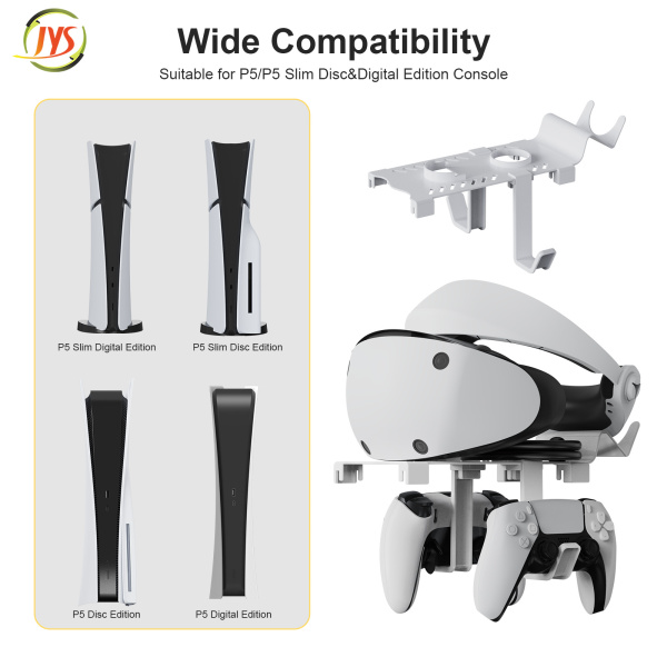 PS5 Slim кронштейн для зберігання Vr 2 шолома . зарядка геймпадів JYS-P5171