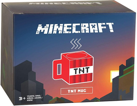 Кружка JINX Minecraft - Plastic TNT Red Mug 290 ml JINX-6222