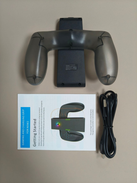 Зарядний тримач для лівого та правого контролера Nintendo Switch 2 (Grip Holder) JYS-NS22871