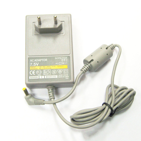 Блок живлення для Sony PlayStation 1 (PS1) з європейською вилкою (EU), 110–220V