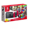 Игровая приставка  Nintendo Switch красный + игра Super Mario Odyssey