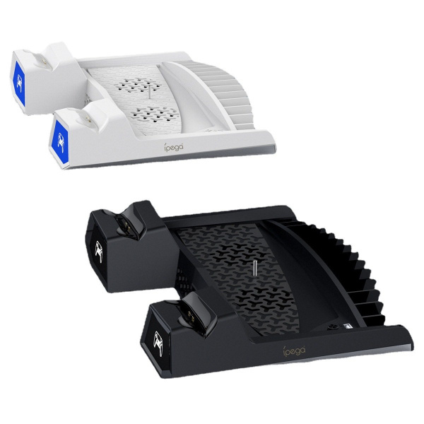 PS5 Підставка Lamborghini з Швидкою Зарядкою, Базою Охолодження та Тримачем Двох Ігрових Контролерів TP5P5023