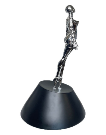Фигурка Hajime Sorayama Sexy Robot Женщина Киборг Хромированная (52 см)