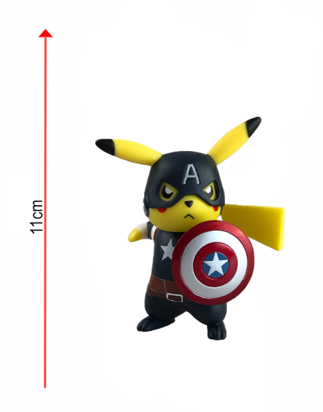 Фигурка Pikachu Captain America Style 11 см