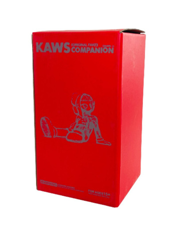 Фігурка Kaws Resting Place Companion (сірий) – 14 см