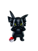Фигурка Kaws Покемон Пикачу Черный (42 см)