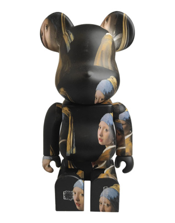 Bearbrick Johannes Vermeer (Дівчина з перловою сережкою) 400% (28см)