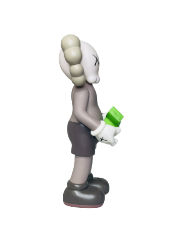 Kaws holding money brown вінілова фігурка (30 см)