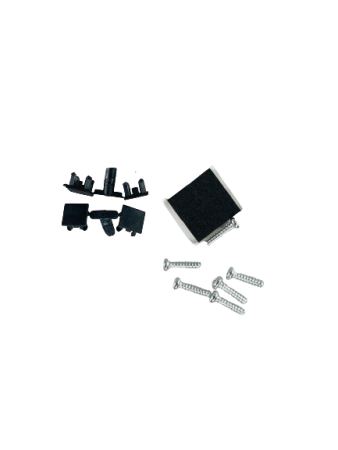 Комплект болтиков для корпуса PS2 Slim + комплект заглушек и резиновых ножек