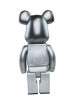Bearbrick x XLarge x Hajime Sorayama Серебро 400% (28 См)